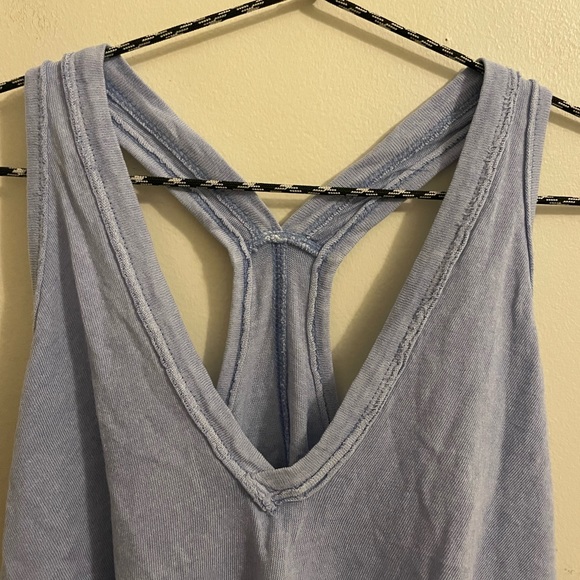 Free People Light Blue Tank Top - Picture 2 of 5